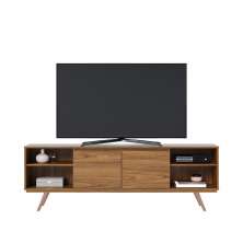 Rack para TV ate 75" Polegadas Omega com 2 portas Jatoba Colibri Moveis