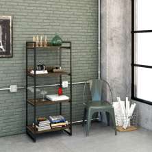 Estante Kuadra II Marrom Escuro 60 cm