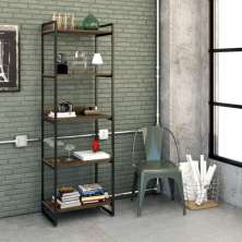 Estante Kuadra III Marrom Escuro 60 cm