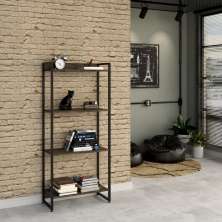 Estante Studio II Marrom Escuro 60 cm