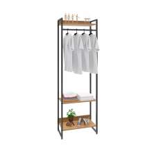 Guarda-Roupa Closet Studio Mel e Preto 60 cm