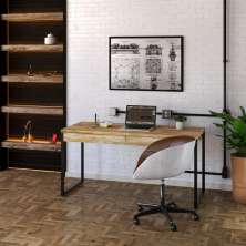 Mesa de Escritório Kuadra 2 GV Carvalho 150 cm