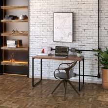Mesa de Escritório Kuadra Nogal 120 cm