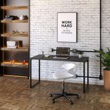 Mesa de Escritório Kuadra Preta 135 cm
