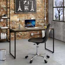 Mesa de Escritório Studio Marrom Escuro 120 cm