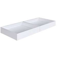 Conjunto 2 Gavetões Individuais para Beliche Branco
