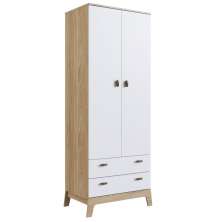 Guarda-Roupas Infantil 02 Portas e 02 Gavetas Itapuã Branco