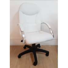Cadeira Escritório Day Branca Comprealegre com Relax 100% Nacional