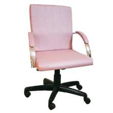 Cadeira Escritório Work Rosê Gold Base Preta Comprealegre com Relax 100% Nacional