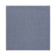 Guardanapo Eco Listrado Miles Branco e Azul Marinho
