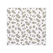 Kit com 4 Guardanapos Home Estampado Azeitona