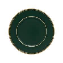 Sousplat Galles Hope Verde Floresta e Dourado