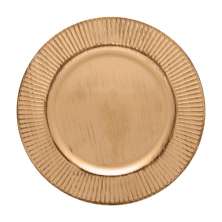 Sousplat Galles Radial Dourado
