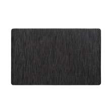 Tapete de Cozinha Sense Trama Preto 50x80 cm