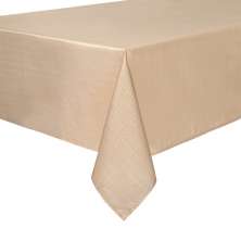 Toalha de Mesa Versatile Leah Dourada 180x270 cm