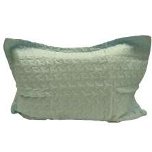 Porta Travesseiro Ultrasound Liso Acqua Color Art Corttex
