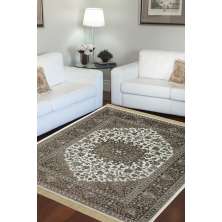 Tapete Belga DES 104 Marrom 1,00x1,40 - Corttex