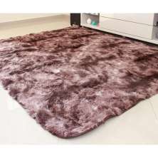 Tapete Moscou Mesclado Marrom 1,40 M X 2,00 M Corttex Pêlo alto Extra macio