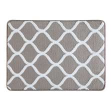 Tapete de Banheiro Resort Weekend Marrom 70cm x 50cm Home Design Corttex