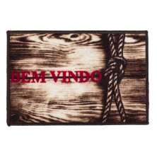 Tapete de entrada 40cm x 60cm Carpe Diem Pier Color Art Corttex