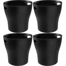 4 Baldes de Gelo Plásticos 7L para Cerveja Vinho Garrafa Cha