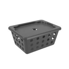 Cesta One Pequena com Tampa Cinza