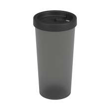 Copo com Tampa Nutri 500ml Fumê