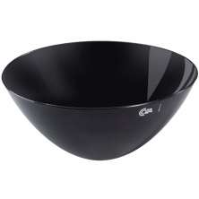 Kit 6 Tigelas Saladeiras para Servir Coza Essential Pretas 3,5L Bowls Pipoca Sobremesas Alimentos