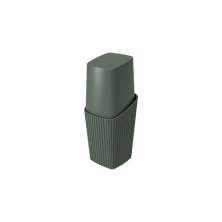 Porta-Escova de Dentes com Tampa New Square Verde