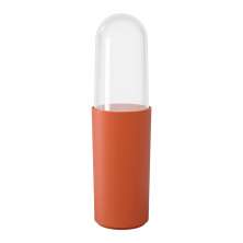 Porta-escova com Tampa Serene Laranja