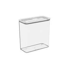 Pote Hermético Modo Retangular Cristal 2,7 L