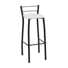 Banqueta Macaé Branca e Preta