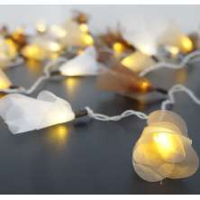 Cordão Luminoso Luz de Fada Organza 3 Cores 110v