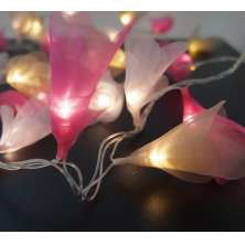 Cordão Luminoso Luz de Fada Organza Mix 110v