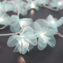 Cordão Luminoso Luz de Fada Pompom Verde Claro 110v