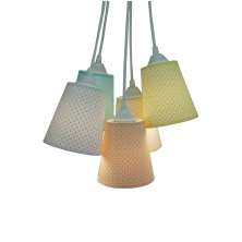 Lustre Pendente Cacho Suave Arabescos Colors