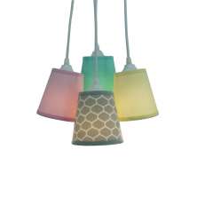 Lustre Pendente Luminária Bebê Cacho Colmeia