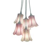Lustre Pendente Paris Cacho Menina Tons de Rosa