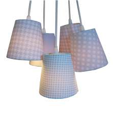 Lustre Pendente Pied de Poule Baby