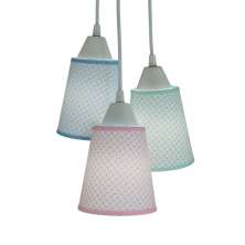 Lustre Pendente Quarto Bebê Candy Colors Infantil Arabescos Bivolt