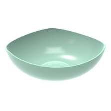 Tigela Saladeira Verde Menta Trio Plástica Crippa Salada Sobremesa Pipoca Doces