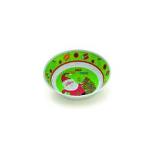 Bowl Noel Vermelho Branco Verde - 1 Unidade 4 X 20 Cm