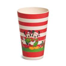 Copo de Natal Mickey e Minnie Vermelho