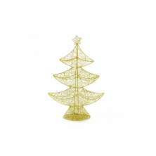 Enfeite Arvore Marrocos Ouro 35 X 25 Cm