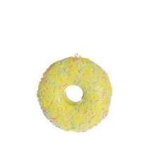 Enfeite de Natal Donut Amarelo