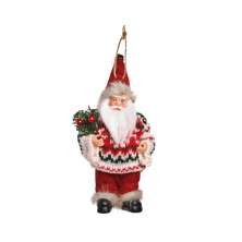 Enfeite de Natal Papai Noel Vermelho 20 cm