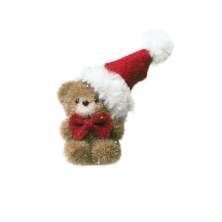 Enfeite de Natal Urso Marrom 15 cm