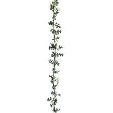 Festão Natalino Decorativo Aramado 700Cm Folhas Verdes