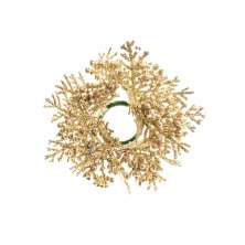 Guirlanda de Natal Galhos Dourada 15 cm