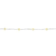 Luminária Pisca Pisca com LED Floco de Neve Branco 190 cm